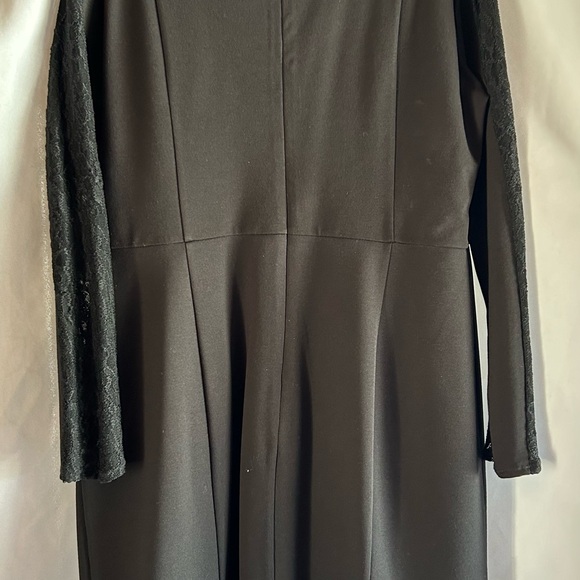 Rachel Roy Women's 'Show Your Love' Long Sleeve Lace. Dress, Black, XL - Picture 4 of 11